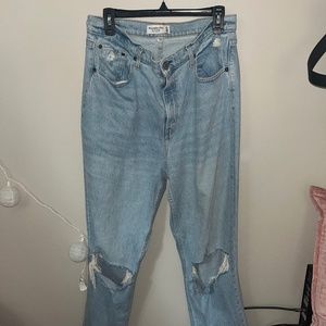 Abercrombie & Fitch Curve Love 90's Straight